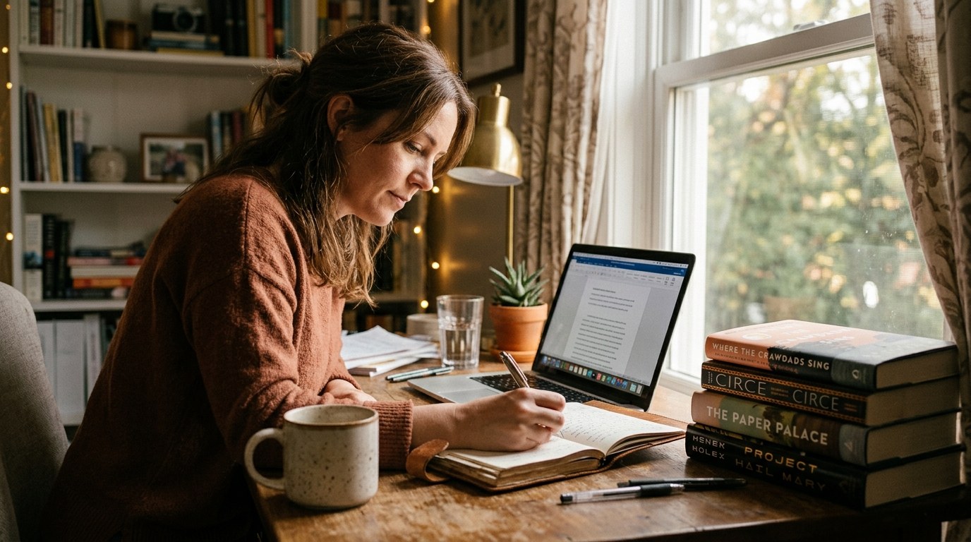 Writing and building a publishing business from home